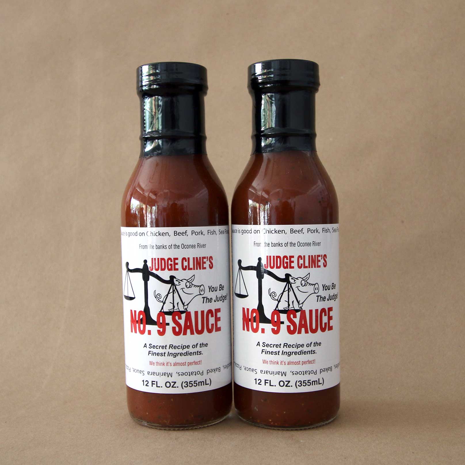 2 Bottles - Judge Cline's No. 9 Sauce